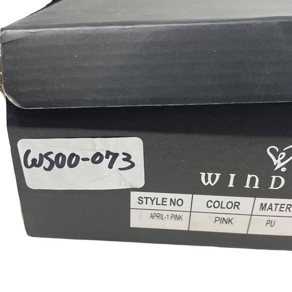 Windsor Women's April Pink Squared Toe High Heels Sz 7.5 - NWB - Picture 9 of 9